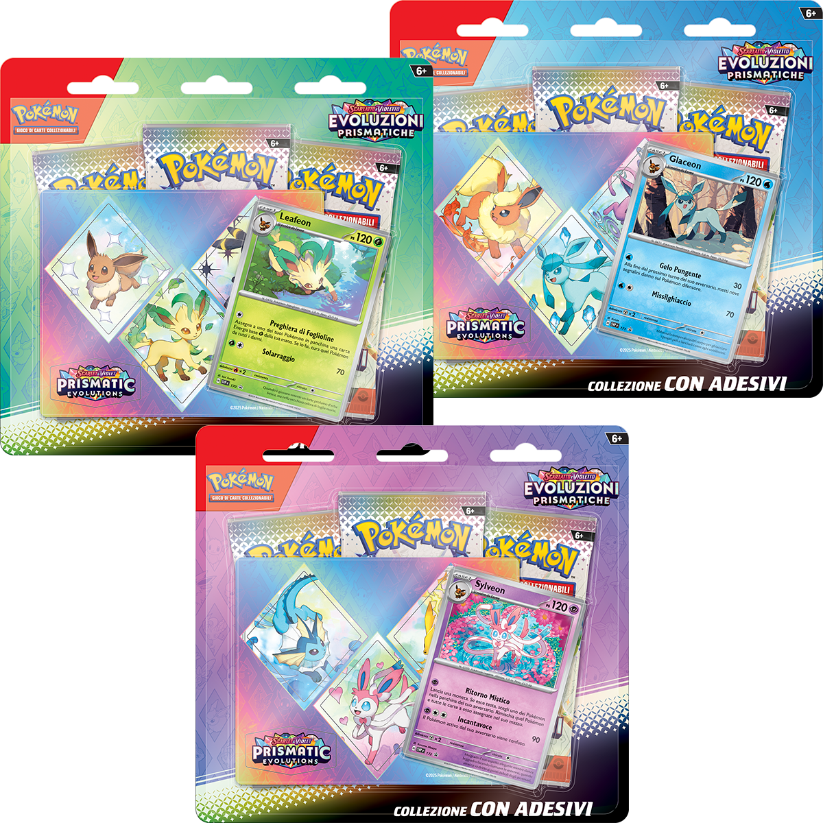EVOLUZIONI PRISMATICHE BLISTER CON ADESIVI BUNDLE (ITA)