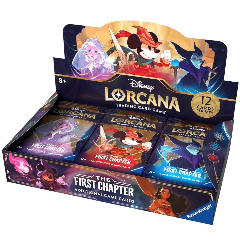 DISNEY LORCANA TRADING CARD GAME BOX DA 24 BUSTE (ENG)