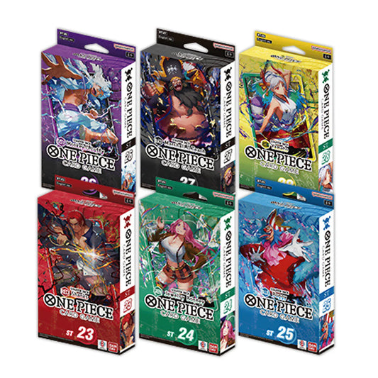 ONE PIECE STARTER DECK BUNDLE DA ST23 A ST28 (ENG)