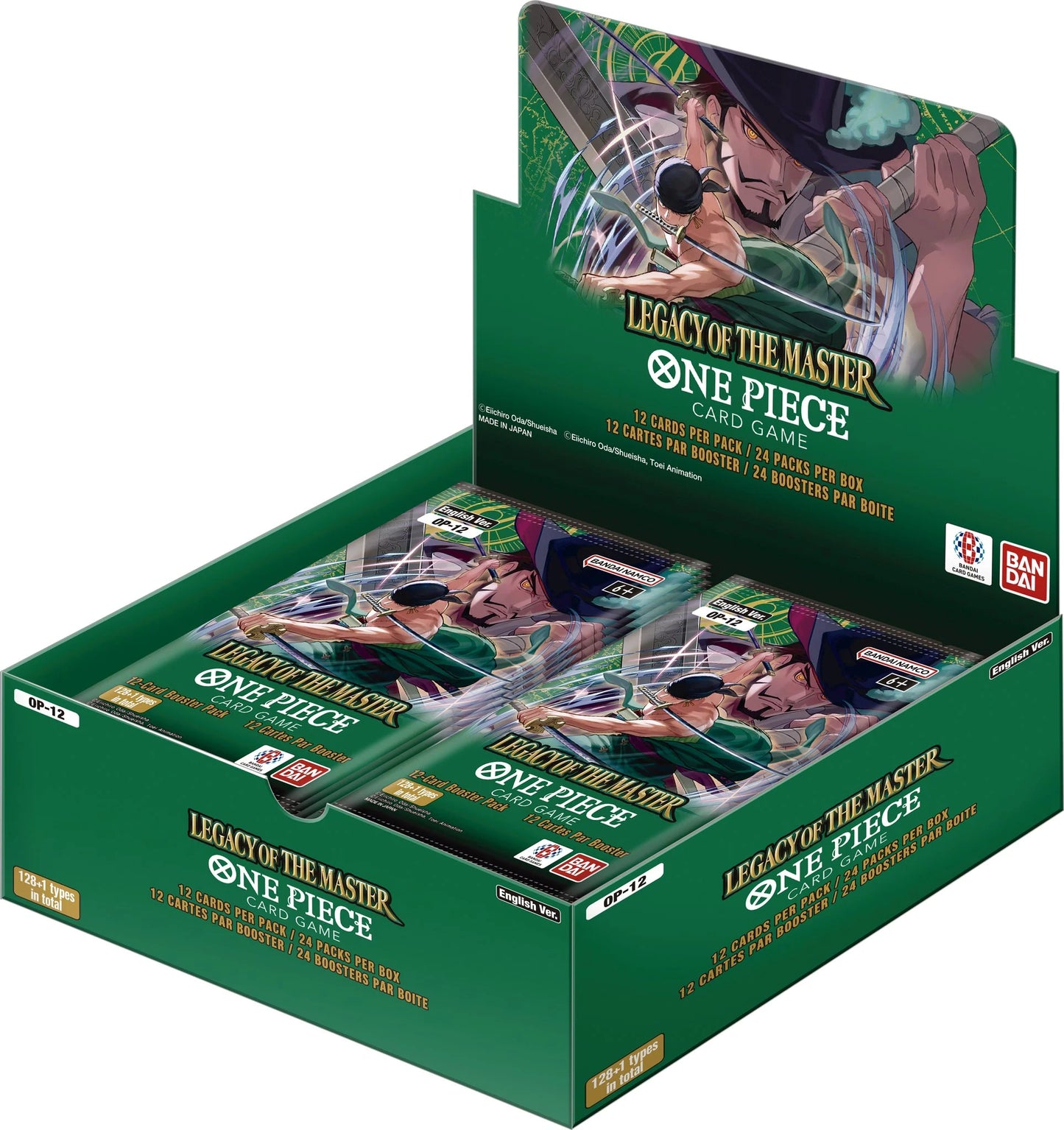 BOX ONE PIECE CARD GAME OP-12 LEGACY OF THE MASTER (ENG)