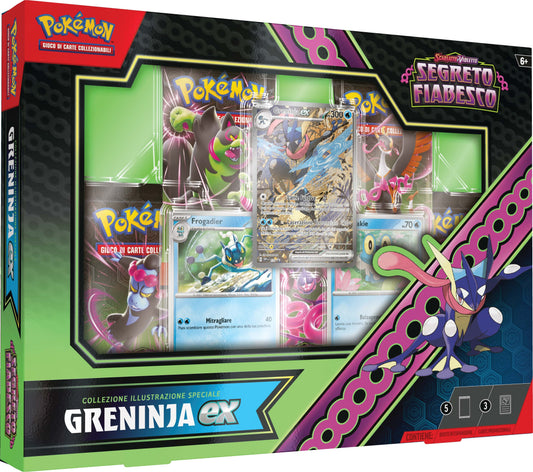 COLLEZIONE CON ILLUSTRAZIONE SPECIALE SEGRETO FIABESCO GRENINJA-EX(ITA)